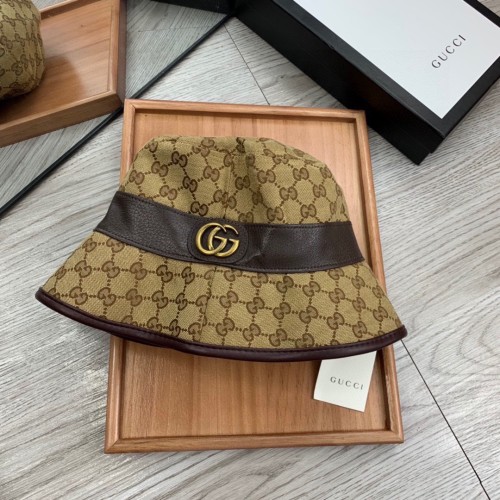 Gucci New Couple Classic Double G Simple Fisherman's Hat