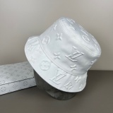 Louis Vuitton New Retro Embossed Logo Casual Versatile Fisherman's Hat