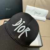 Dior New Personalized Embroidered Logo Baseball Hat Unisex Versatile Duck Tongue Hat