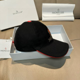 Moncler Classic Embroidered Logo Baseball Hat Unisex Casual Versatile Duck Tongue Hat