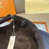 Louis Vuitton Classic Embossed Logo Baseball Hat Unisex Casual Duck Tongue Hat