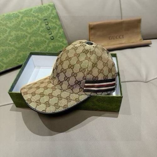 Gucci Classic Logo Baseball Hat Unisex Versatile Duck Tongue Hat