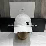 Chanel New Classic Embroidered Logo Casual Baseball Hat Fisherman's Hat