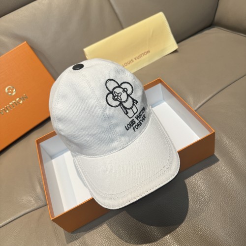 Louis Vuitton New Fashion Embroidered Baseball Hat Unisex Versatile Casual Duck Tongue Hat