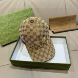 Gucci Fashion Bee Embroidered Baseball Hat Unisex Versatile Duck Tongue Hat