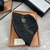Gucci New Couple Classic Double G Simple Fisherman's Hat