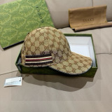 Gucci Classic Logo Baseball Hat Unisex Versatile Duck Tongue Hat