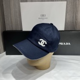 Chanel New Classic Embroidered Logo Casual Baseball Hat Fisherman's Hat