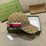 Gucci Fashion Bee Embroidered Baseball Hat Unisex Versatile Duck Tongue Hat