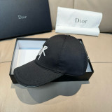 Dior New Personalized Embroidered Logo Baseball Hat Unisex Versatile Duck Tongue Hat