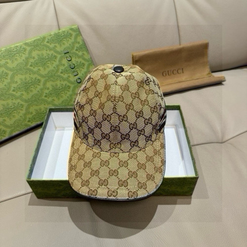 Gucci Classic Logo Baseball Hat Unisex Versatile Duck Tongue Hat