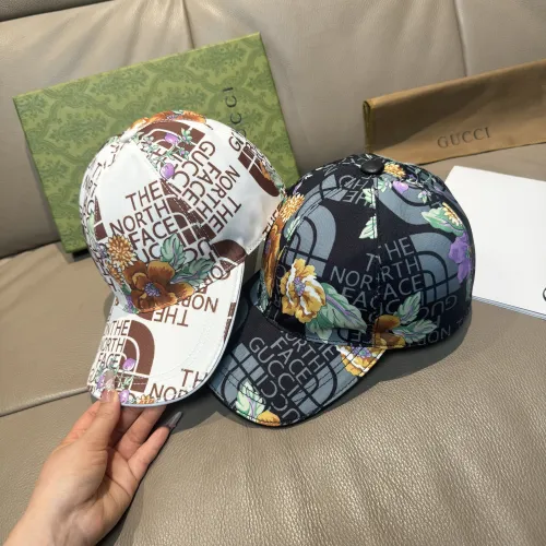 Gucci x The North Face Fashion Printed Casual Baseball Hat Duck Tongue Hat