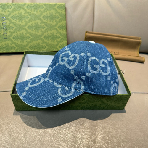 Gucci Classic Logo Cowboy Baseball Hat Couple Casual Versatile Duck Tongue Hat