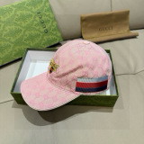 Gucci Fashion Bee Embroidered Baseball Hat Unisex Versatile Duck Tongue Hat