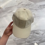 Loewe New Classic Logo Baseball Hat Unisex Casual Versatile Duck Tongue Hat