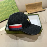 Gucci Fashion Bee Embroidered Baseball Hat Unisex Versatile Duck Tongue Hat