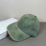 Louis Vuitton Retro Fashion Logo Embossed Baseball Hat Unisex Casual Duck Tongue Hat