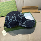 Gucci Classic Logo Cowboy Baseball Hat Couple Casual Versatile Duck Tongue Hat