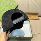 Gucci New Classic Embroidered Logo Baseball Hat Unisex Casual Versatile Duck Tongue Hat