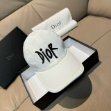 Dior New Personalized Embroidered Logo Baseball Hat Unisex Versatile Duck Tongue Hat