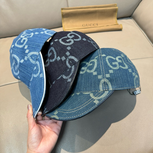 Gucci Classic Logo Cowboy Baseball Hat Couple Casual Versatile Duck Tongue Hat