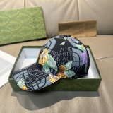 Gucci x The North Face Fashion Printed Casual Baseball Hat Duck Tongue Hat