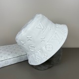 Louis Vuitton New Retro Embossed Logo Casual Versatile Fisherman's Hat