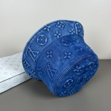 Louis Vuitton New Retro Embossed Logo Casual Versatile Fisherman's Hat