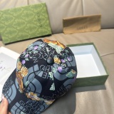 Gucci x The North Face Fashion Printed Casual Baseball Hat Duck Tongue Hat