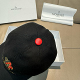 Moncler Classic Embroidered Logo Baseball Hat Unisex Casual Versatile Duck Tongue Hat