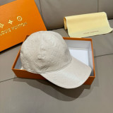 Louis Vuitton Classic Embossed Logo Baseball Hat Unisex Casual Versatile Duck Tongue Hat