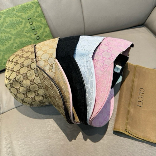 Gucci Classic Logo Baseball Hat Couple's Casual Versatile Duck Tongue Hat
