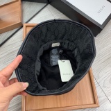 Gucci New Couple Classic Double G Simple Fisherman's Hat
