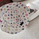 Louis Vuitton New Couple Fashion Embroidered Logo Fisherman's Hat