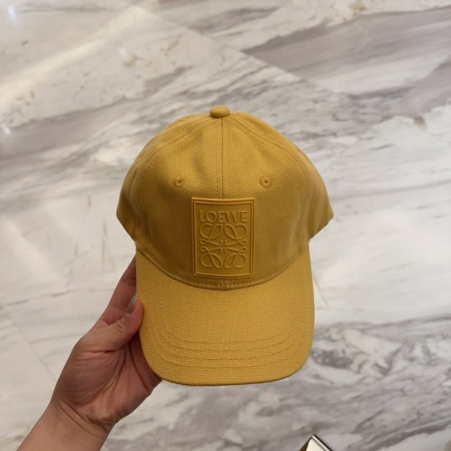 Loewe New Classic Logo Baseball Hat Unisex Casual Versatile Duck Tongue Hat