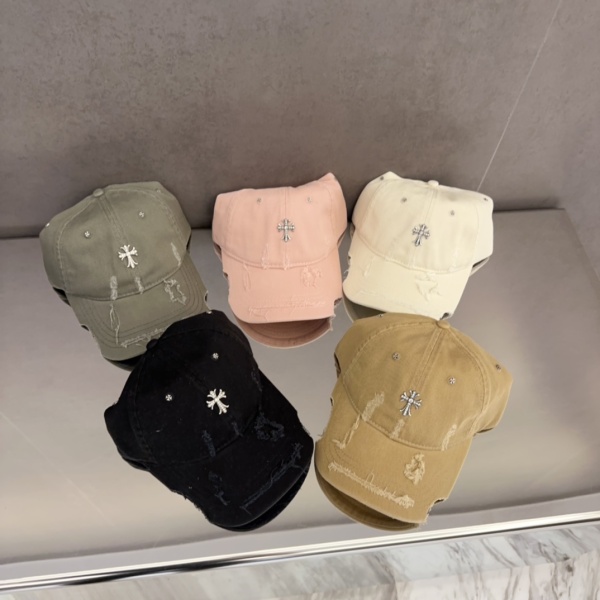 Chrome Hearts New Fashionable Retro Vintage Baseball Hat Duck Tongue Hat