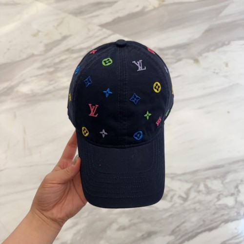 Louis Vuitton New Fashion Embroidered Logo Baseball Hat Casual Versatile Duck Tongue Hat