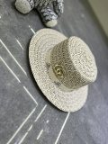 Gucci New Fashion Straw Flat Top Hat