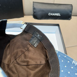 Chanel New Fashion Logo Cowboy Baseball Hat Unisex Versatile Duck Tongue Hat