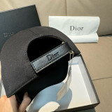 Dior New Personalized Embroidered Logo Baseball Hat Unisex Versatile Duck Tongue Hat