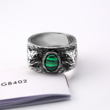 Gucci New Retro Double G Tiger Head Ring