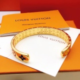 Louis Vuitton New Fashion Vintage Colored Drip Oil Bracelet