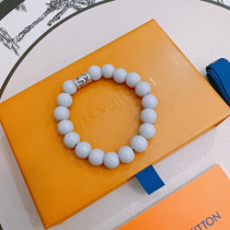 Louis Vuitton New Trendy Multi Element Agate Thai Silver Style Bracelet