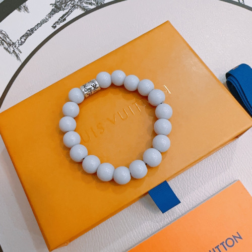 Louis Vuitton New Trendy Multi Element Agate Thai Silver Style Bracelet