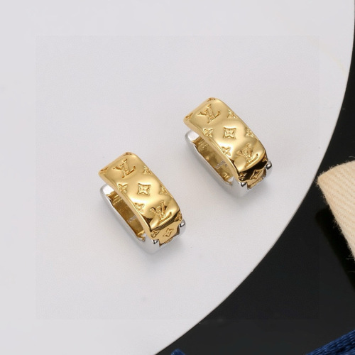 Louis Vuitton New Classic Versatile Letter Earnail Earrings