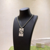 Gucci New Classic Retro Personalized Double G Necklace