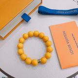 Louis Vuitton New Retro Multi Element Agate Thai Silver Style Bracelet