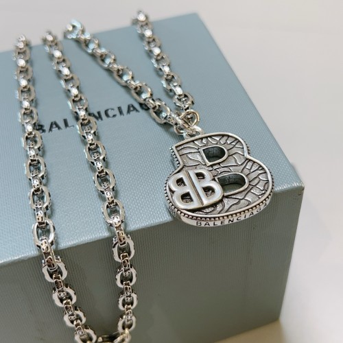 Balenciaga New Retro Personalized BB Pendant Necklace
