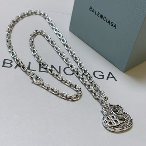 Balenciaga New Retro Personalized BB Pendant Necklace