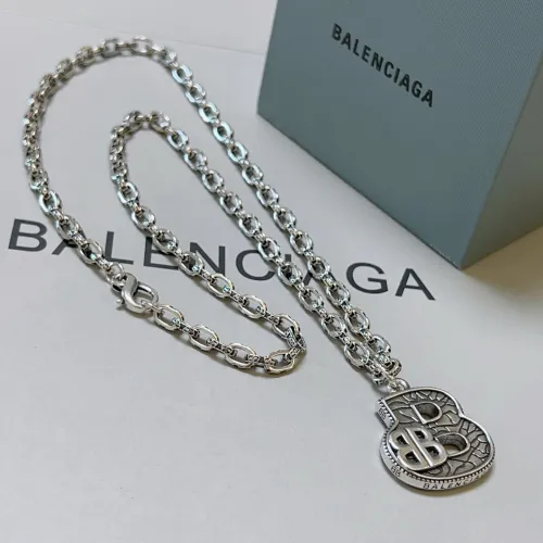 Balenciaga New Retro Personalized BB Pendant Necklace